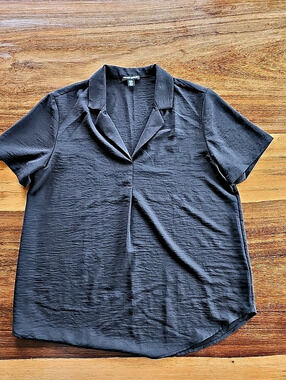 Hilary Radley Short Sleeve Blouse